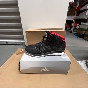 Adidas Chicago’s finest men’s basketball shoes for men black size 12.5